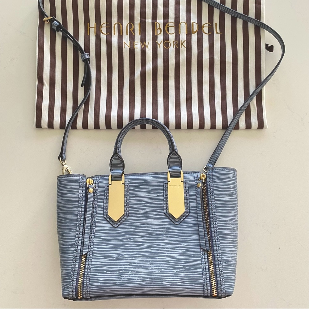Henri Bendel A-List Mini Embossed Satchel - NWOT